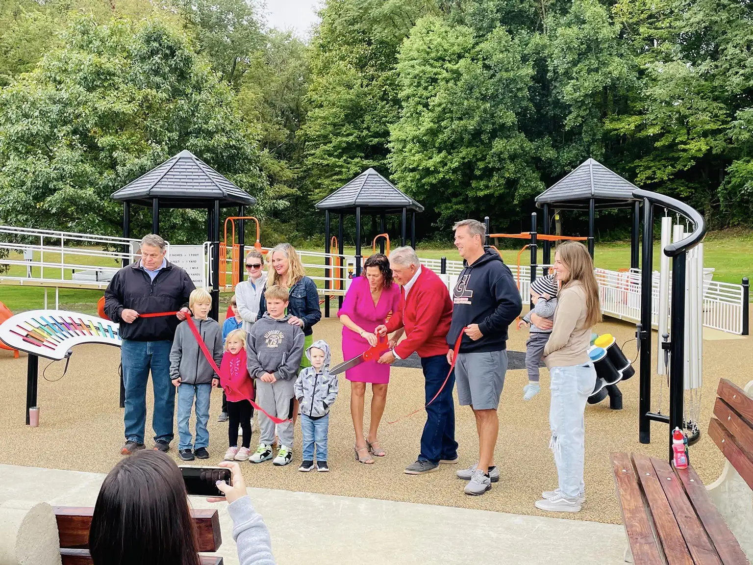 Families at a Greater Latrobe park