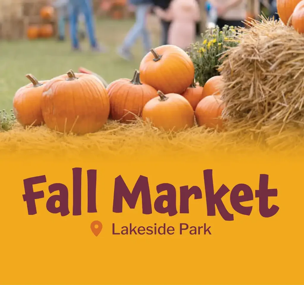 Fall Market in Latrobe PA at Lakeside Park on October 5th